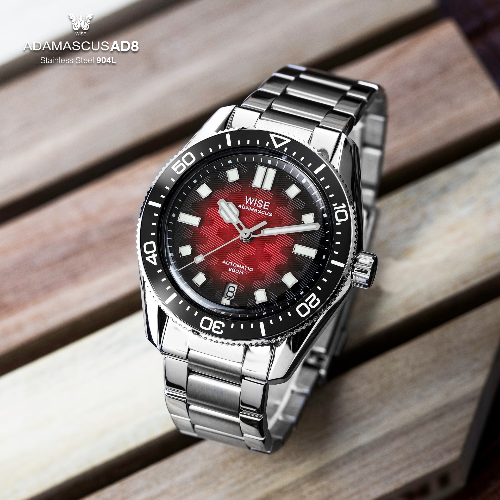 ADAMASCUS AD851A-S Stainless 904L Bracelet Set – WISE