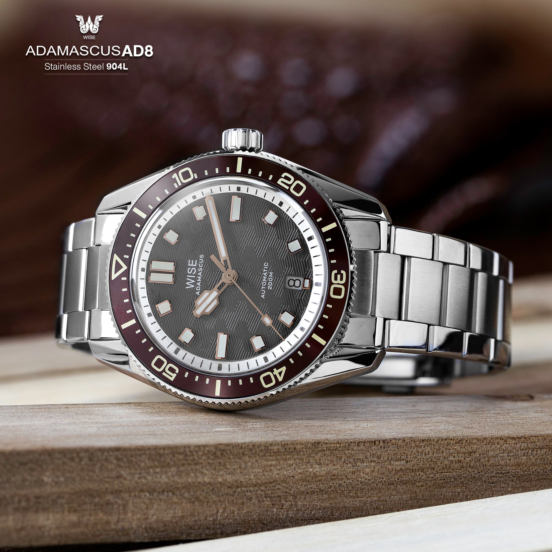 ADAMASCUS AD820A-S Stainless 904L Bracelet Set – WISE