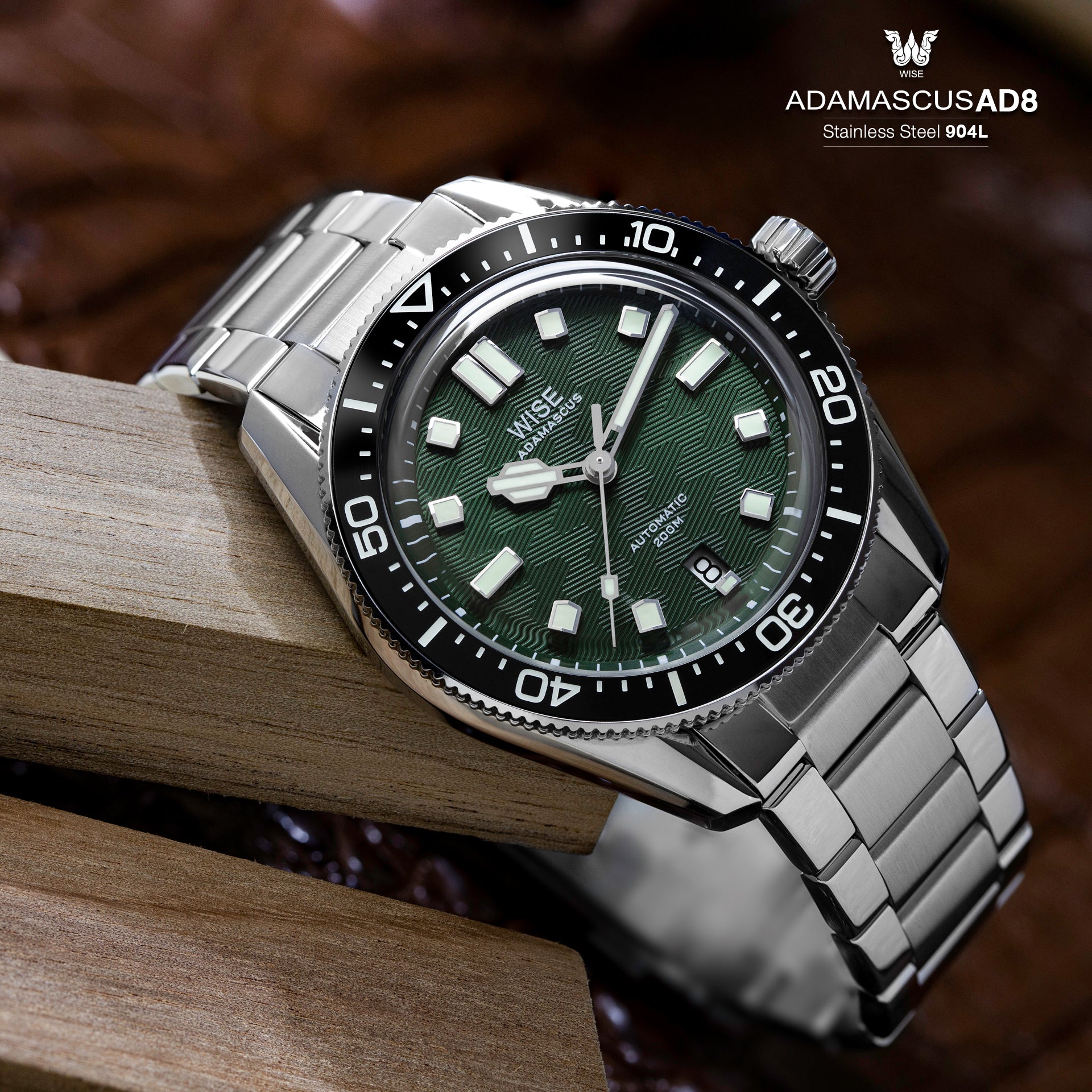 ADAMASCUS AD840A-S Stainless 904L Bracelet Set – WISE