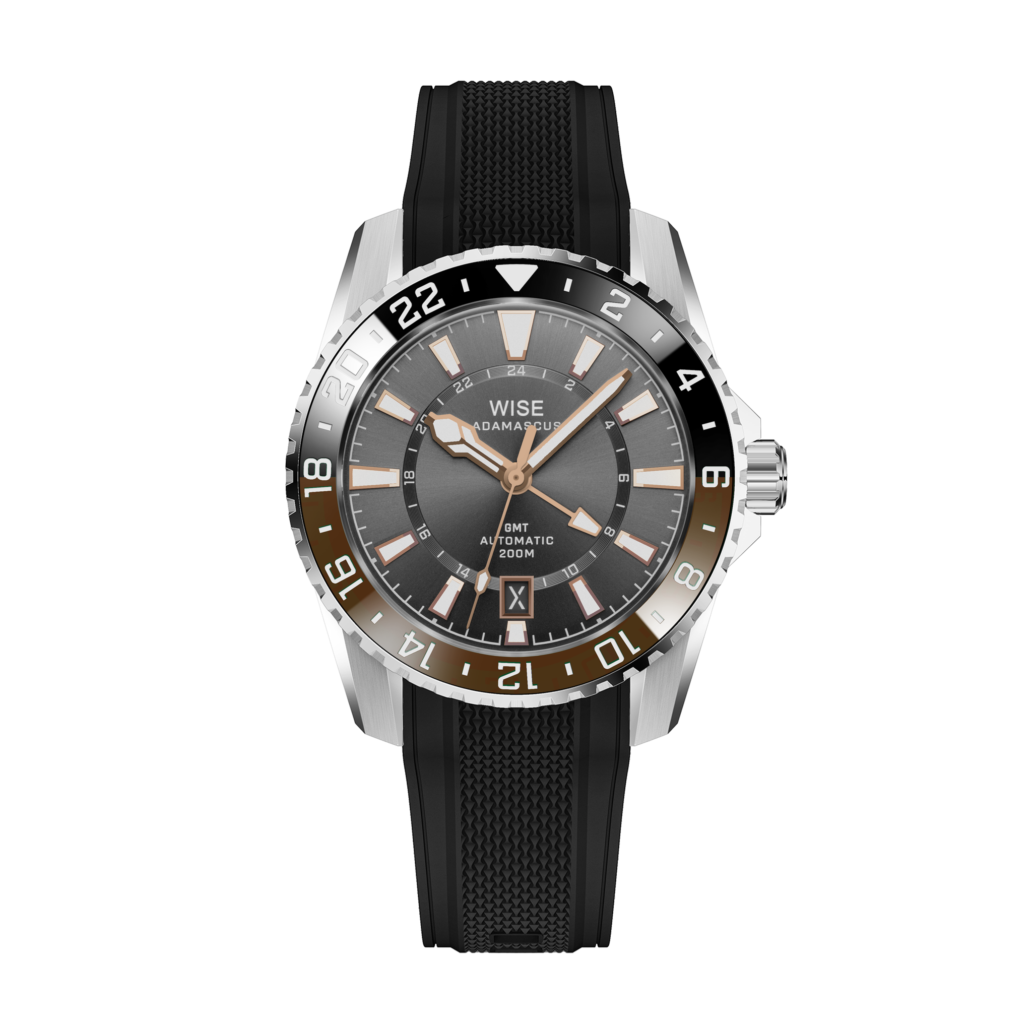 マグザム　(1521)　　　 ADAMASCUS ADX120 True GMT FKM Rubber Set – WISE
