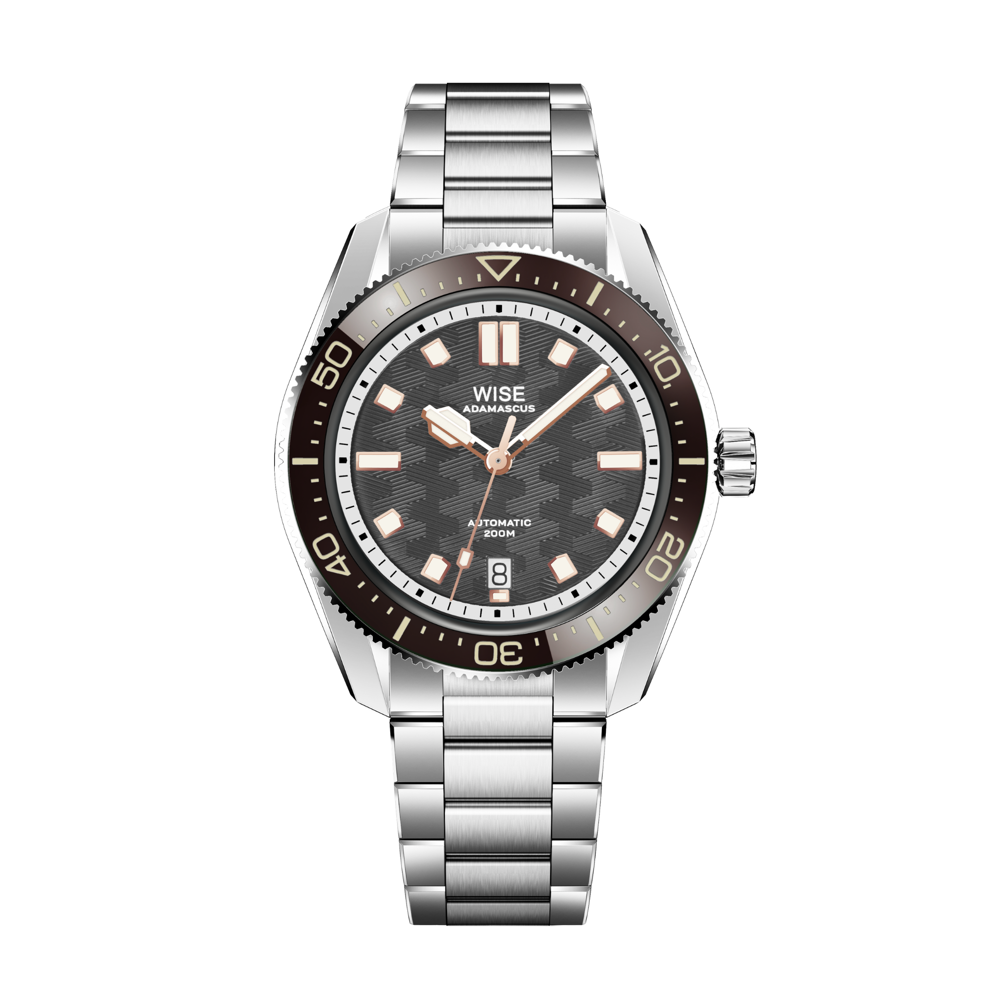 ADAMASCUS AD820A-S Stainless 904L Bracelet Set – WISE