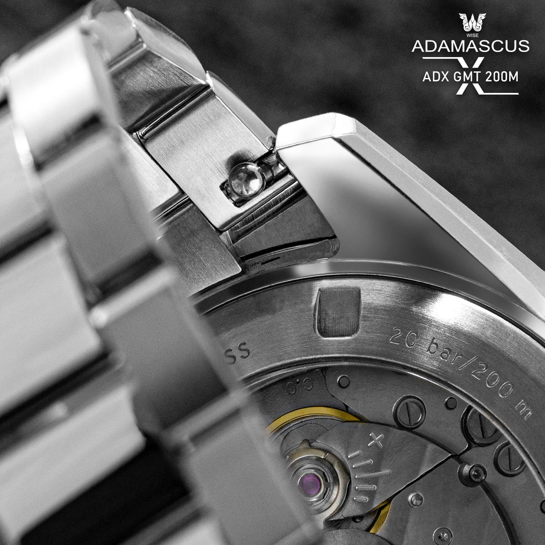 WISE ADX Bracelet Stainless steel 904L 20 mm.