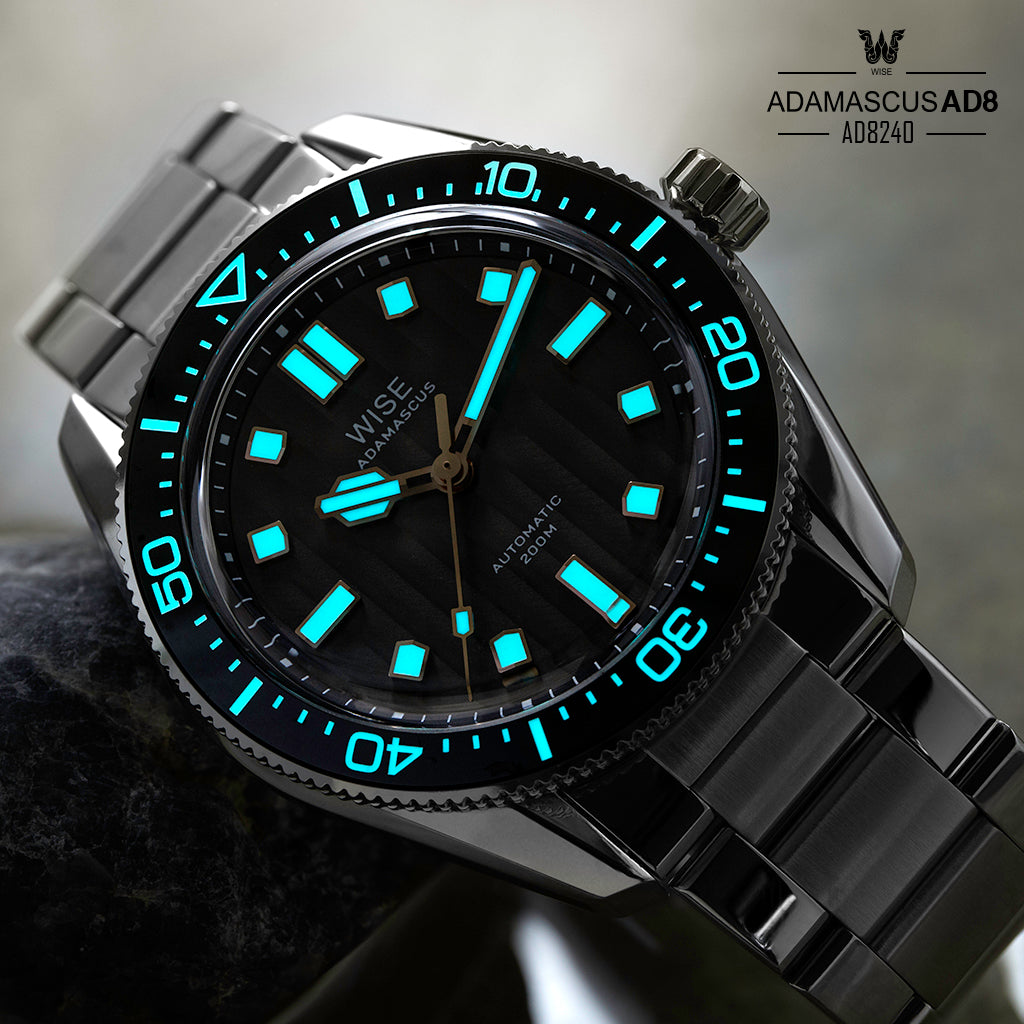 ADAMASCUS AD8240-S Stainless Steel 904L Bracelet Set – WISE