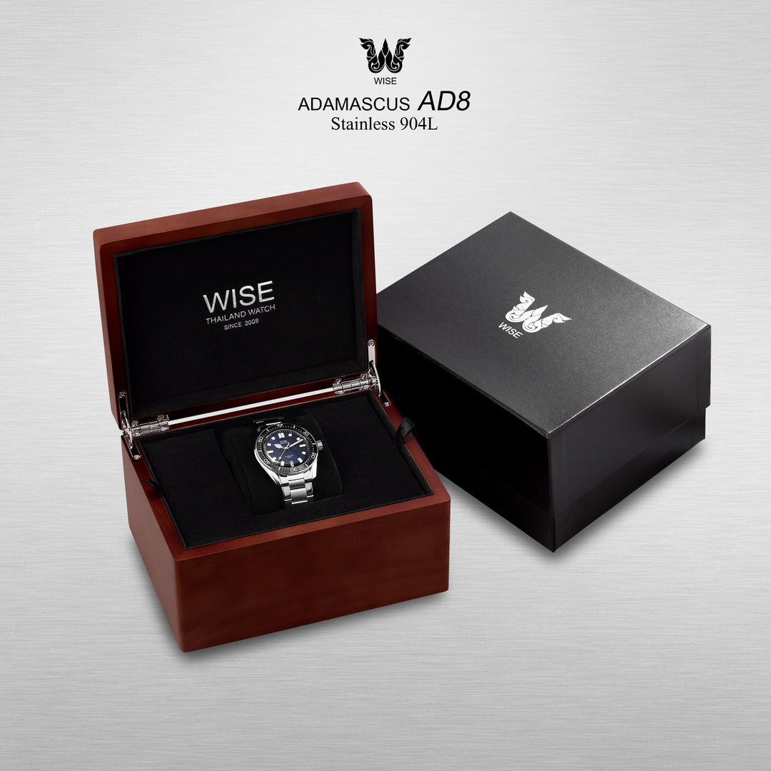 ADAMASCUS AD880A-S Stainless 904L Bracelet Set – WISE