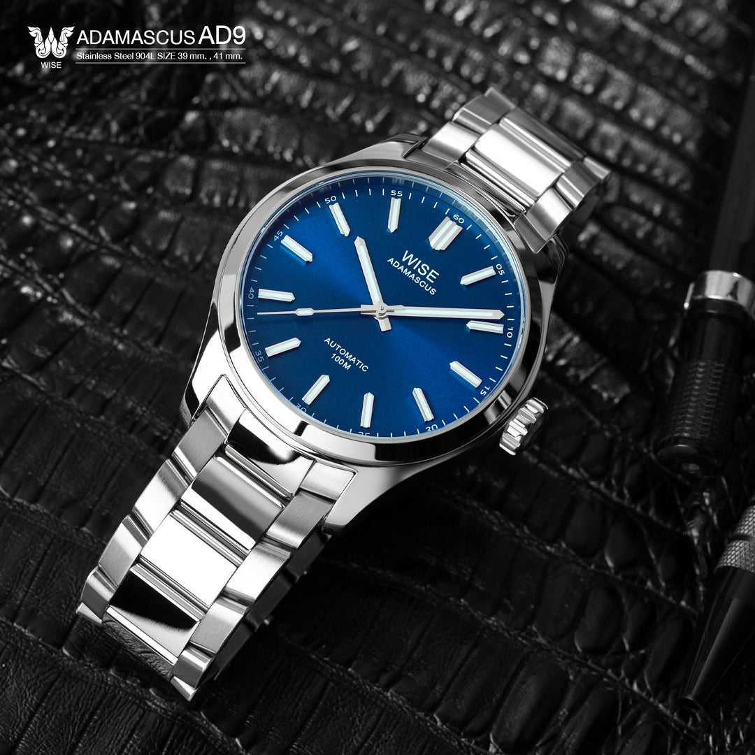 WISE AD9 Bracelet Stainless steel 904L Strap 20 mm.