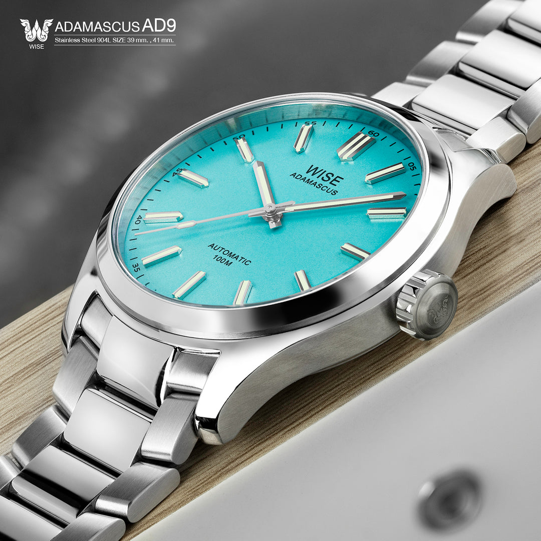 ADAMASCUS AD933 Stainless 904L (39, 41 mm.) – WISE