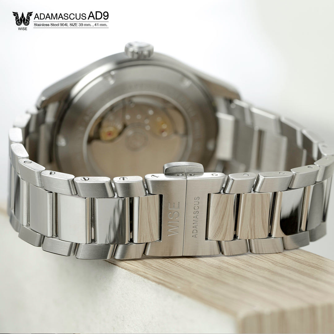 ADAMASCUS AD932 Stainless 904L (39, 41 mm.) – WISE