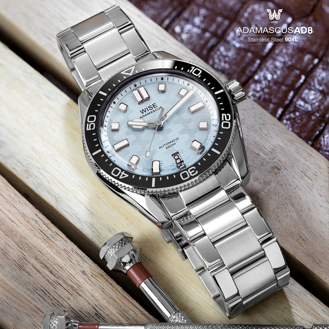 ADAMASCUS AD880A-S Stainless 904L Bracelet Set – WISE