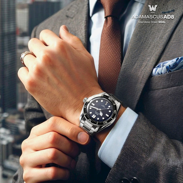 ADAMASCUS AD830A-S Stainless 904L Bracelet Set – WISE