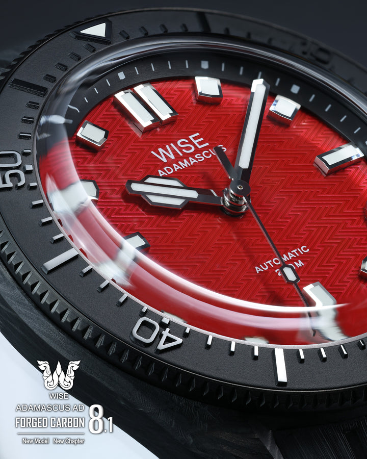 ADAMASCUS AD8150CB Forged Carbon – WISE