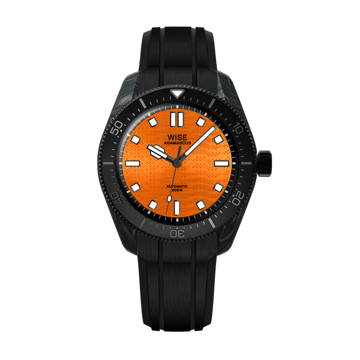 ADAMASCUS AD8180CB Forged Carbon – WISE