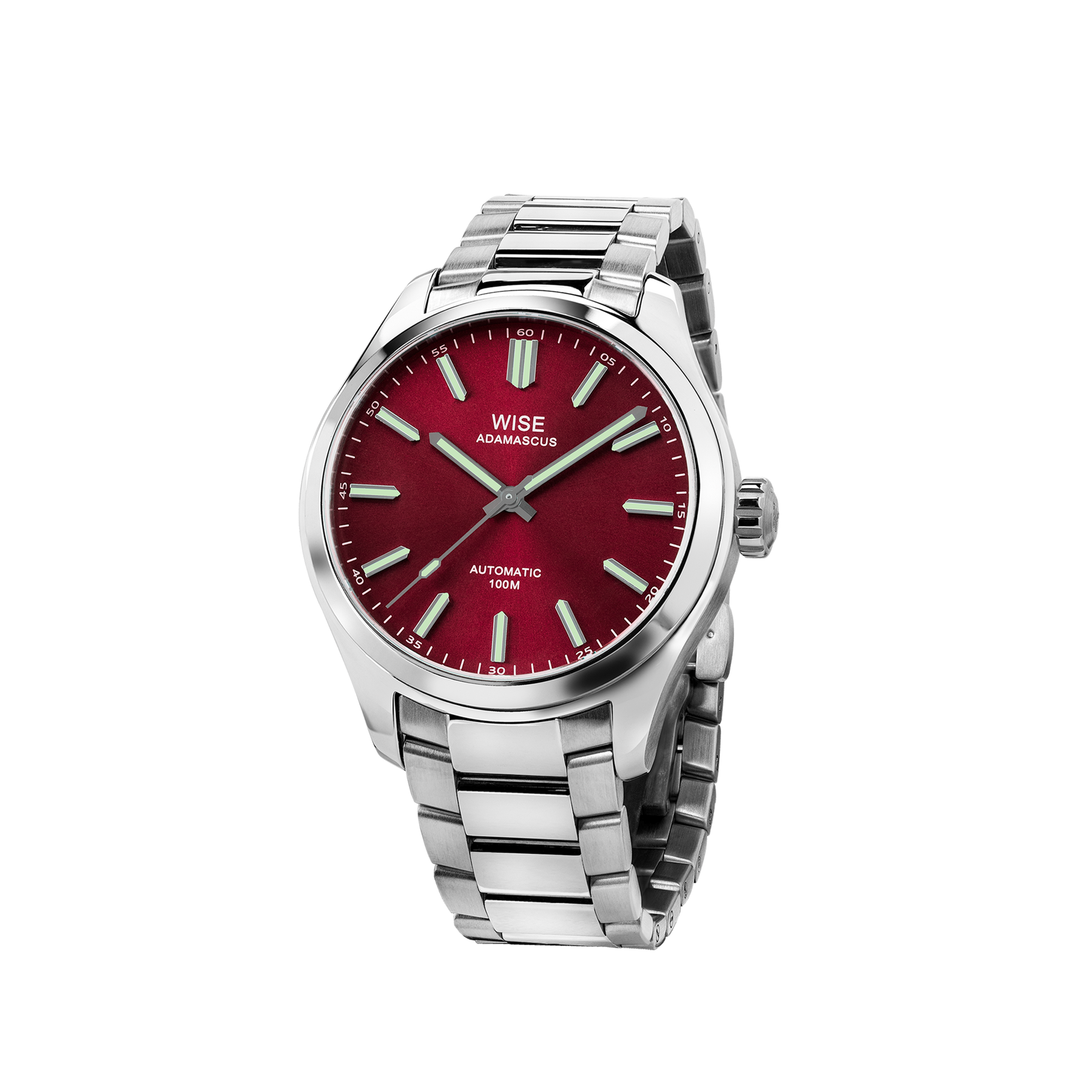 ADAMASCUS AD951 Stainless 904L (39, 41 mm.) – WISE ADAMASCUS AD951 Stainless 904L (39, 41 mm.) – WISE