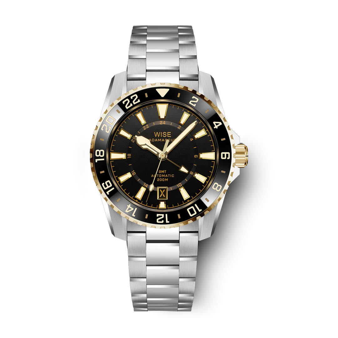 ADAMASCUS ADX101YG True GMT 18K Gold Cap 200 – WISE