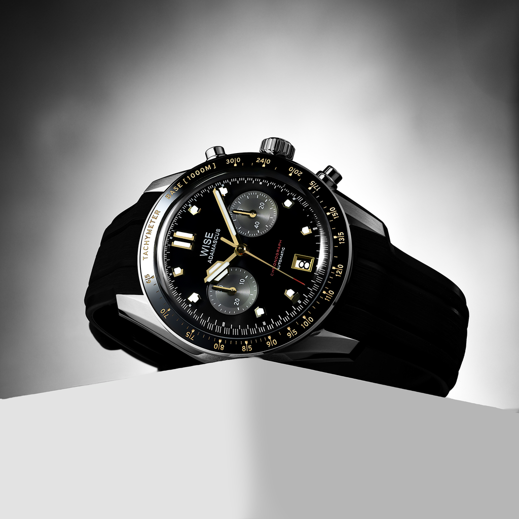 Adama amar　　　Classic Pro CWR-8 ワイヤレス ADAMASCUS AD8 Chronograph Black-Grey – WISE