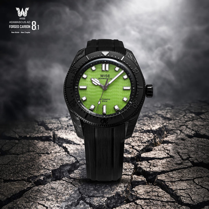 ADAMASCUS AD8140CB Forged Carbon – WISE