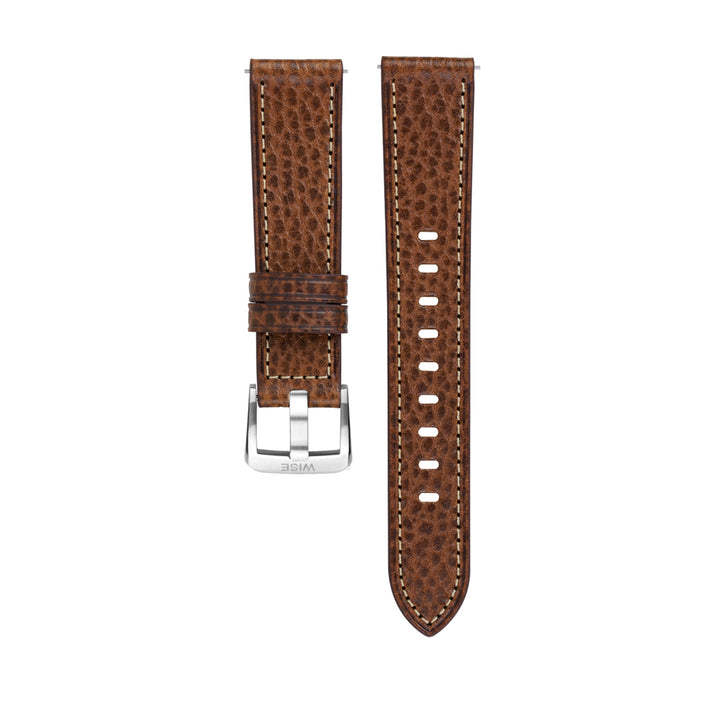OLA☆替えベルト☆Leather Watch Strap CARBON black leather watch strap | 18, 20, 22mm | vild