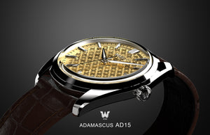 WISE ADAMASCUS AD15 24K GOLD FILLED