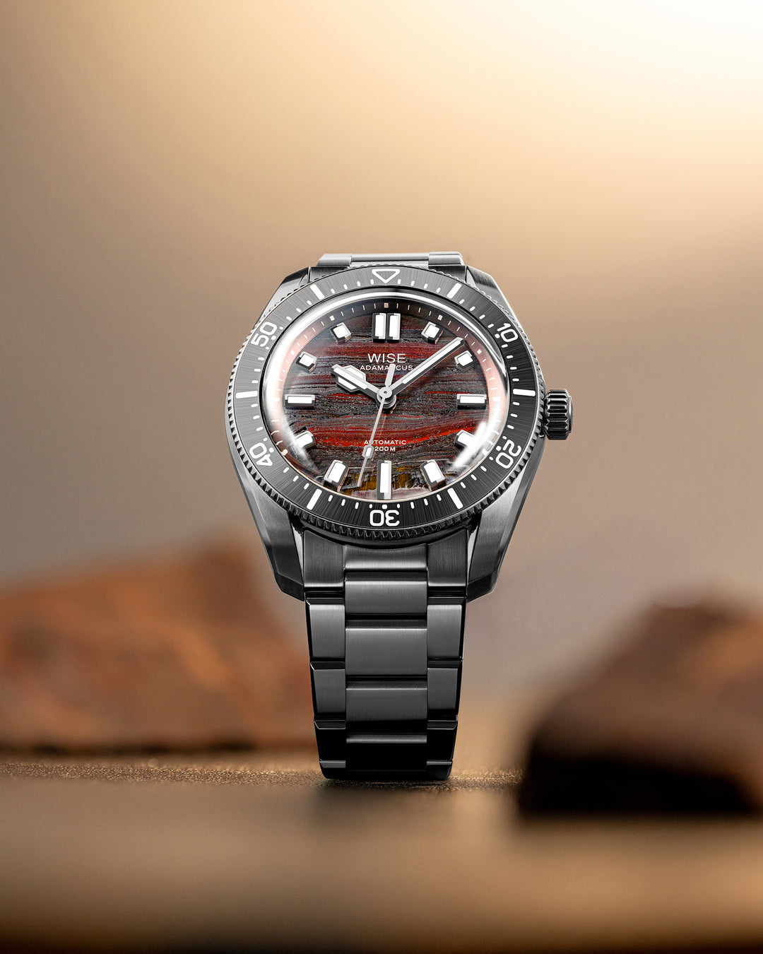 ADAMASCUS AD8.1 Iron Tiger Eye – WISE