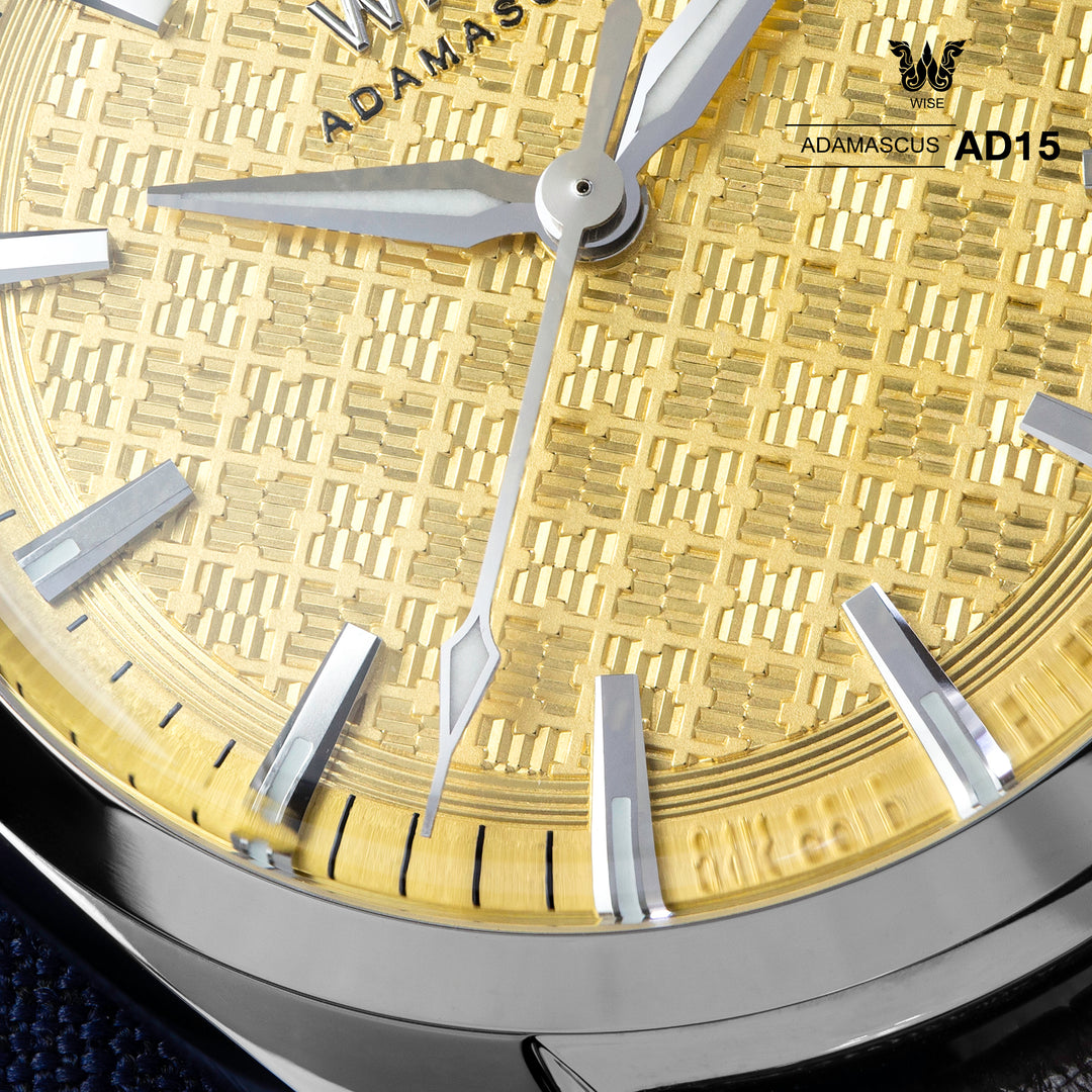 ADAMASCUS AD15 24K Gold Filled Dial Limited 999 Pcs. – WISE
