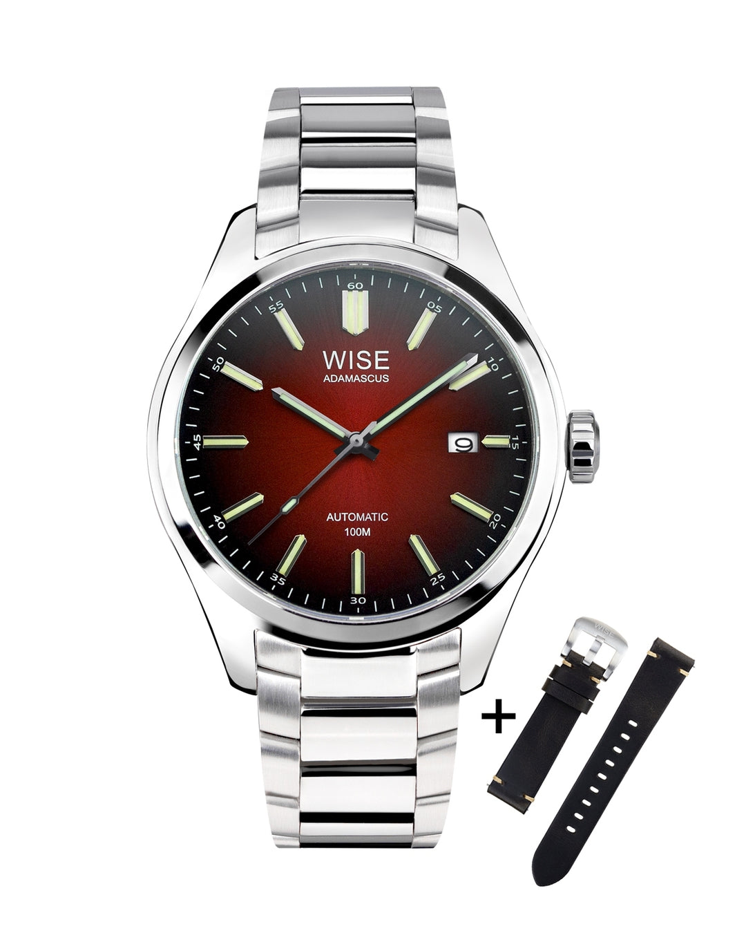 WISE ADAMASCUS AD9M. メテオライト文字盤 ADAMASCUS AD9M. Meteorite Stainless 904L (6th batch) – WISE